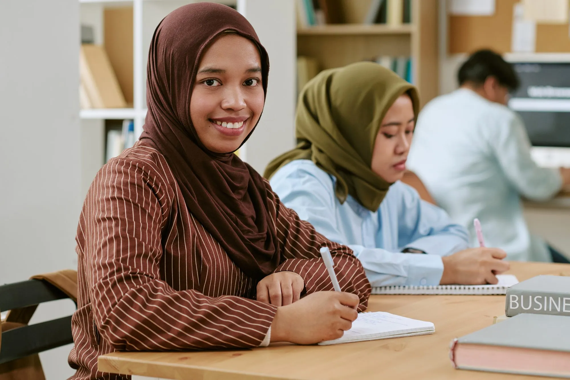Suasana belajar di kelas PKBM Lentera